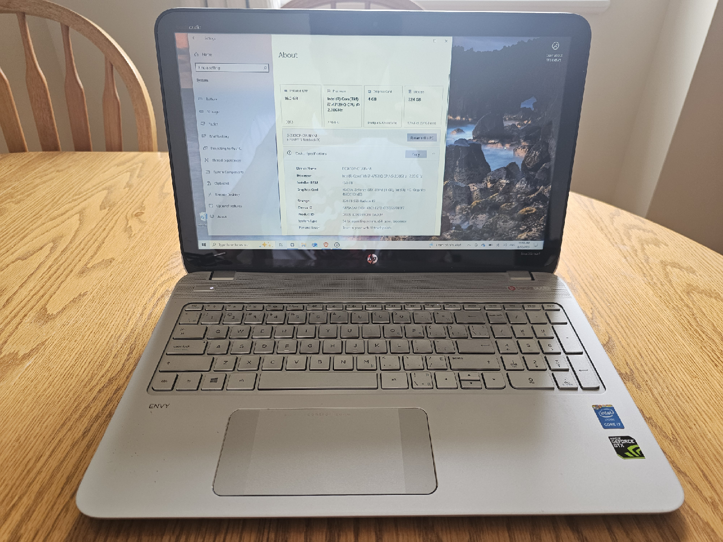 HP ENVY 15 Notebook PC (can negotiate)