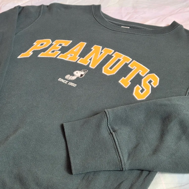 UNIQLO x UT Peanuts Green Sweater image indicator(2)