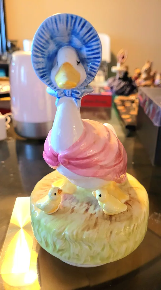Vintage Ceramic Goose Figurine thumbnail