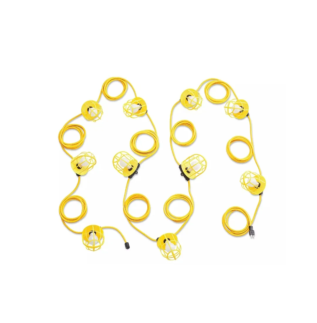 Lind String Work Lights with Cages - 10 Sockets🥕 image indicator(2)