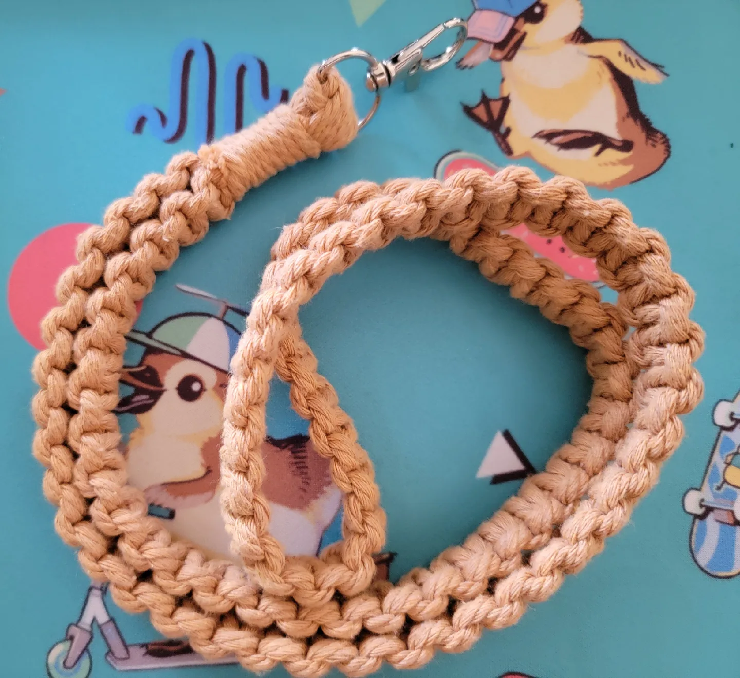 🥕 Macrame Strap - Beige thumbnail