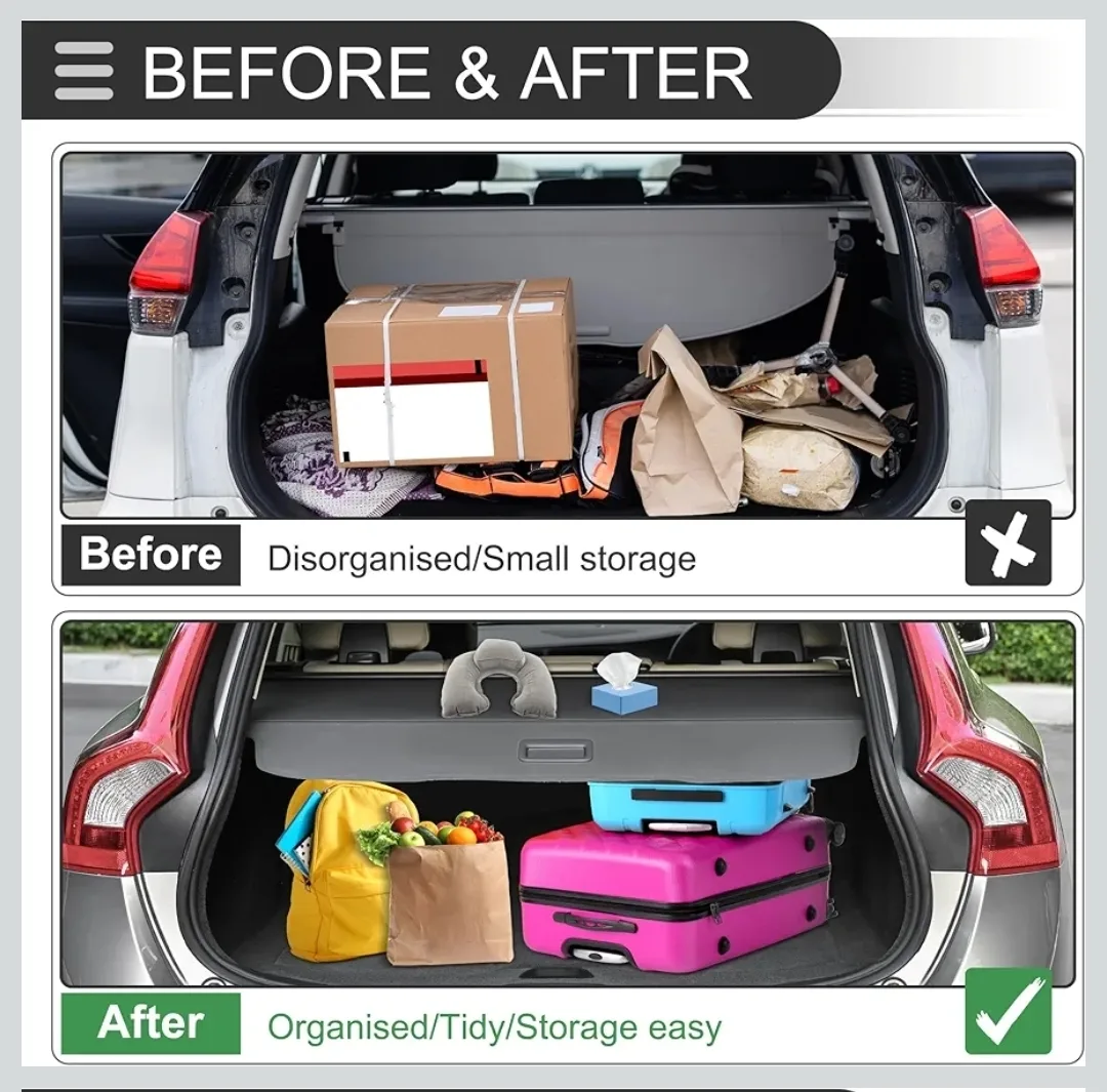 Motoforti Retractable Cargo Cover for VW Tiguan 2007-2016 | Rear image indicator(7)