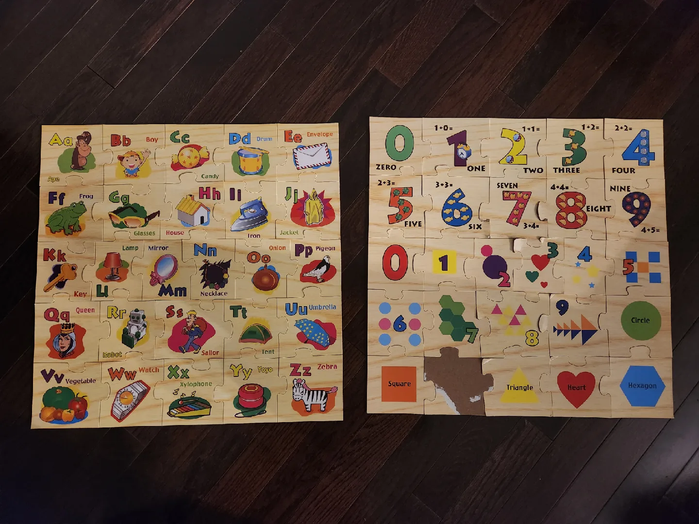 Alphabet floor puzzle + Freebies image indicator(2)