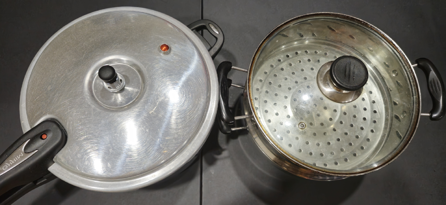 Pressure Cooker & Steamer Pot Set