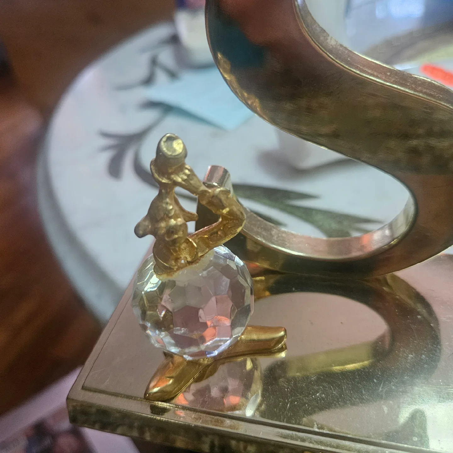 Swarowski Trimlite Crystal Perrot Clown Figurine image indicator(3)