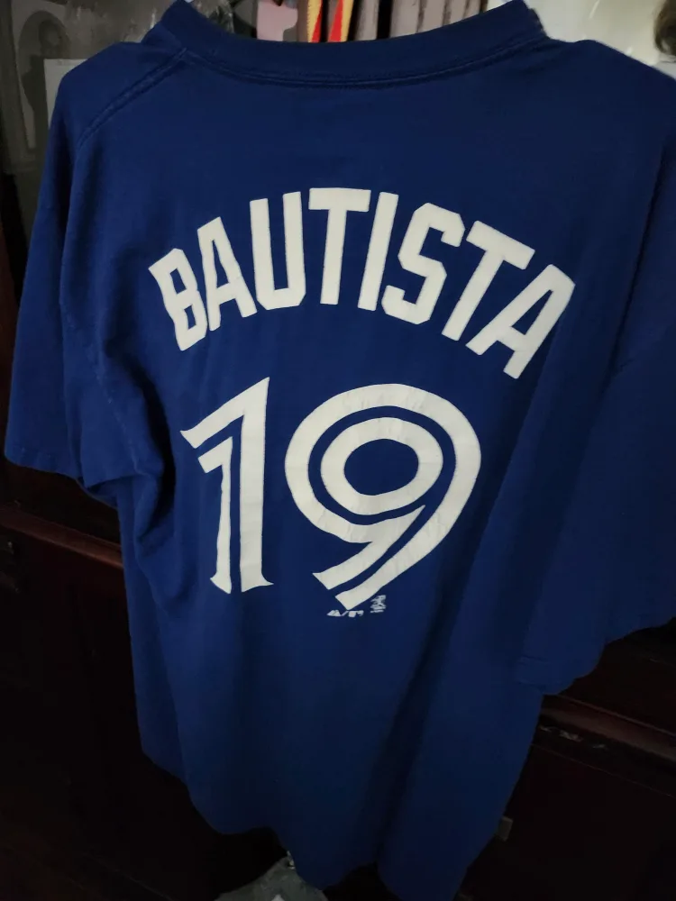 Majestic Blue Jays T-Shirt - Size Large image indicator(3)