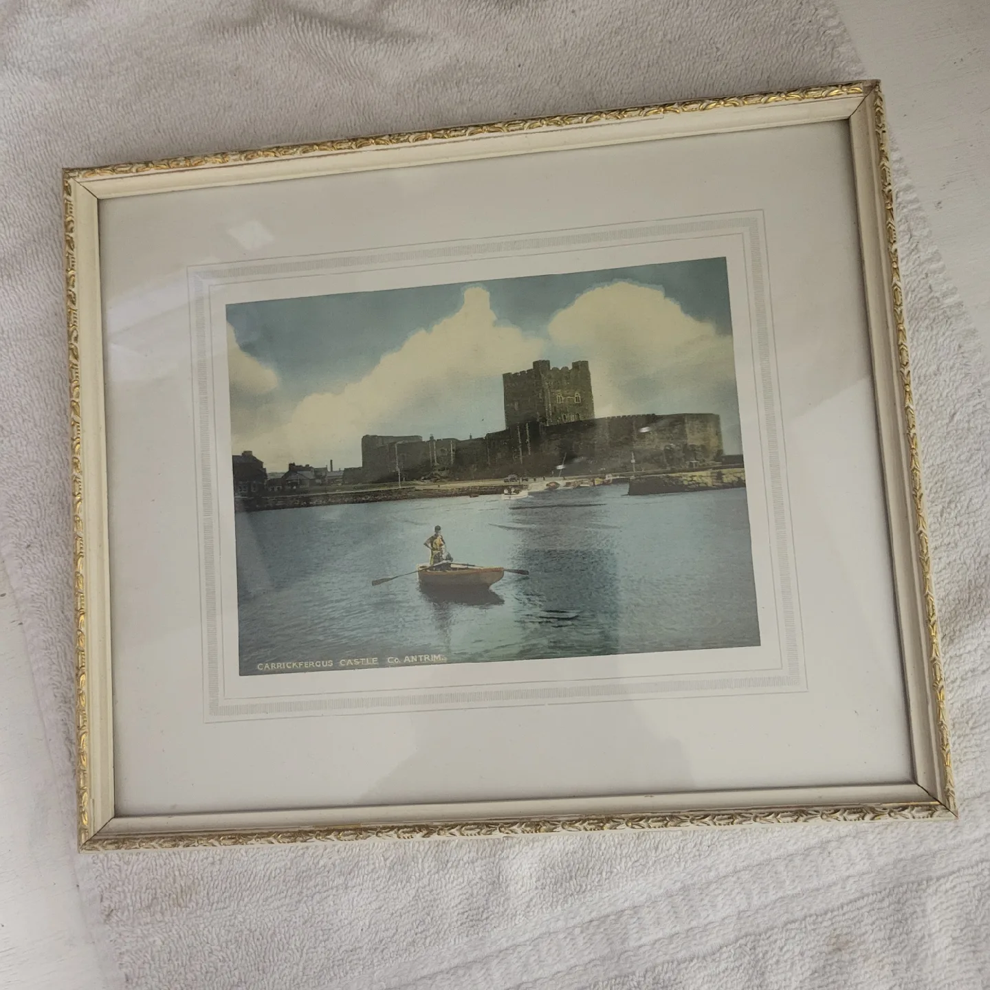Framed Carrickfergus Castle Print 10.5 x 13 thumbnail