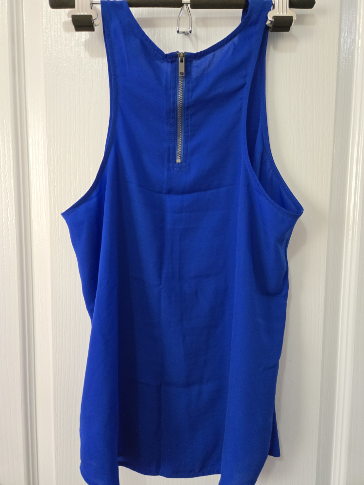 Express Blue Sleeveless Top - photo 2