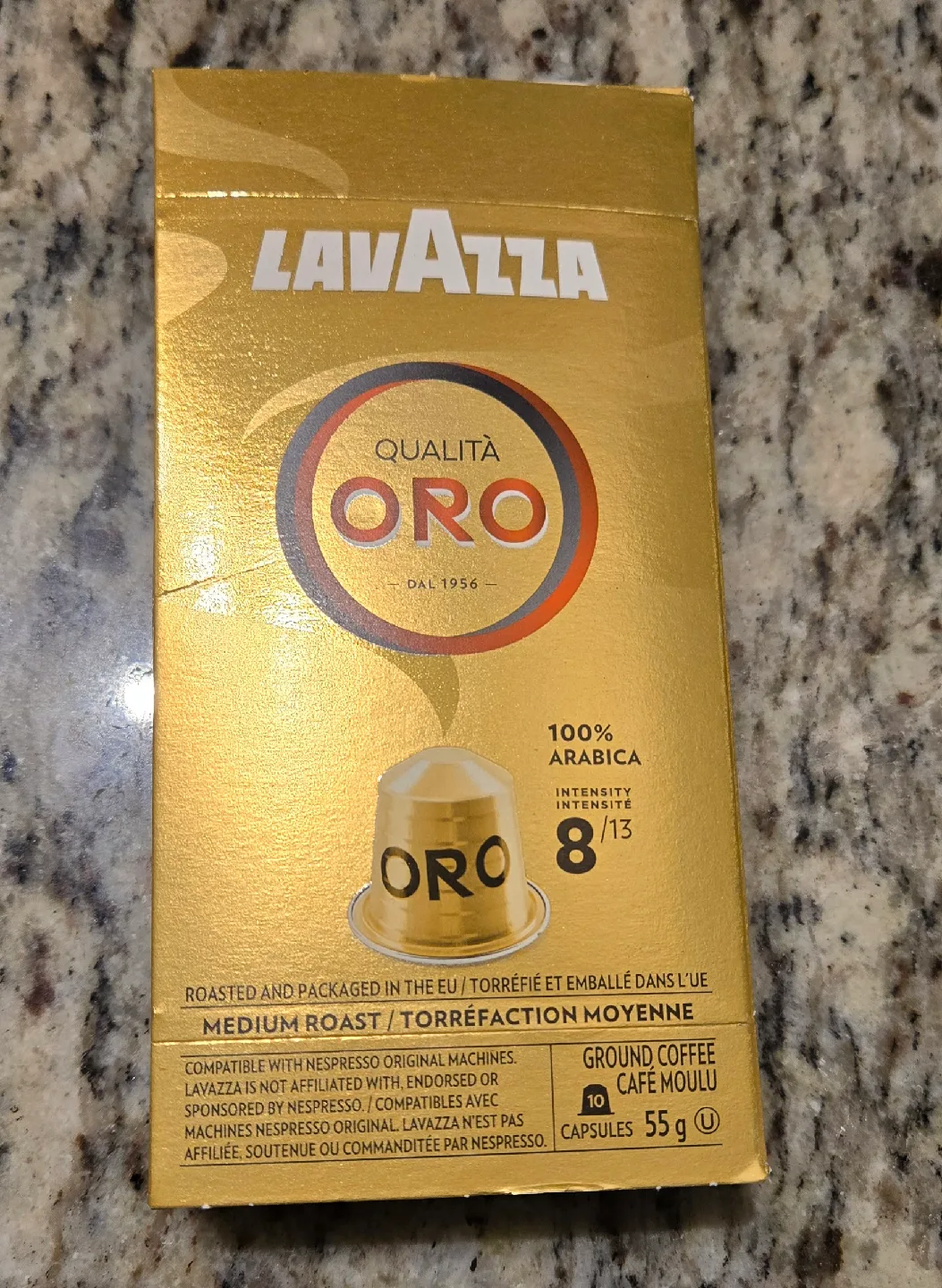 3 boxes Lavazza Nespresso Capsules, 10 capsules per box thumbnail