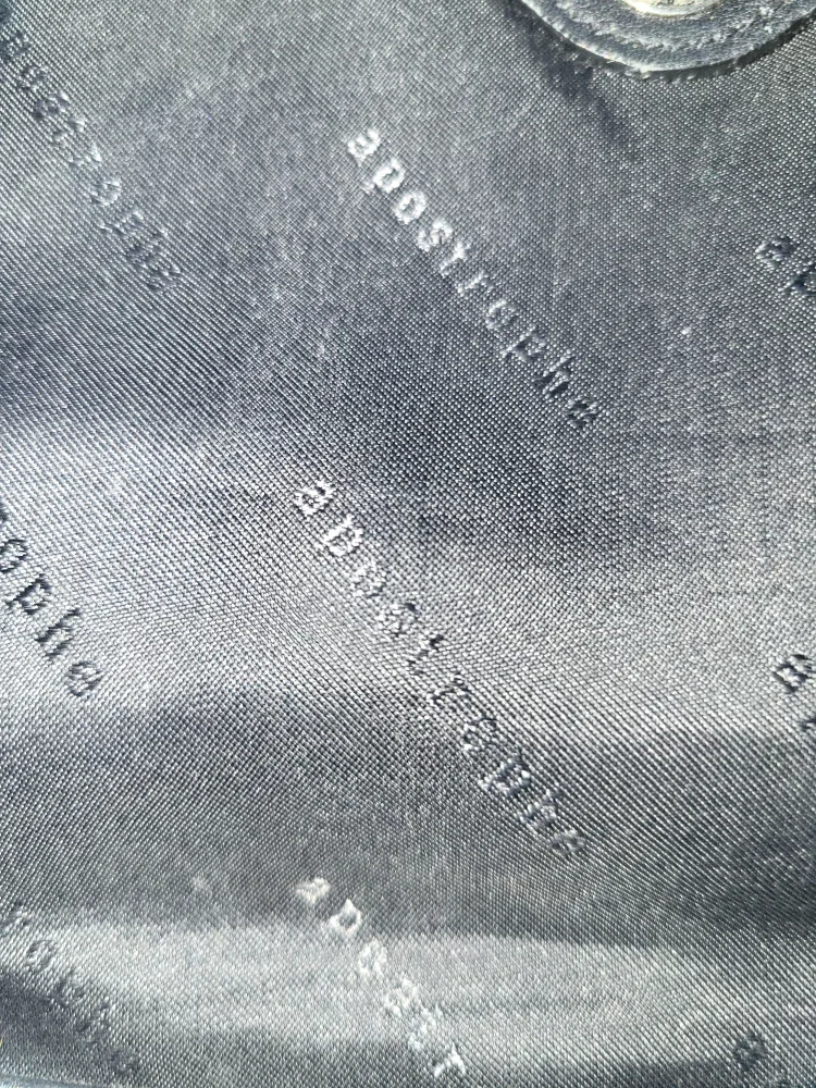 Apostrophe Black Leather Shoulder Bag image indicator(5)