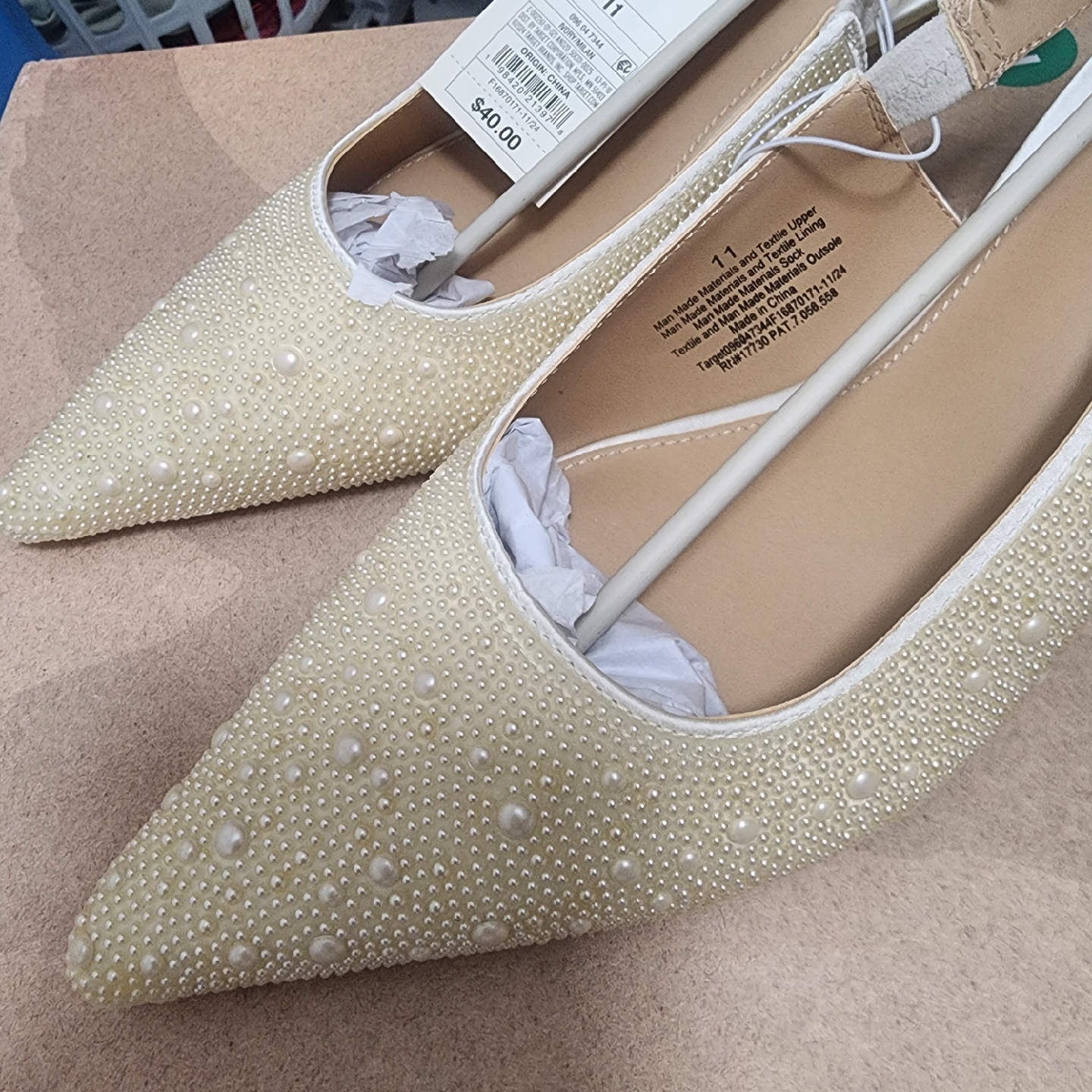 A New Day Pearl Heels - Size 11 - photo 2