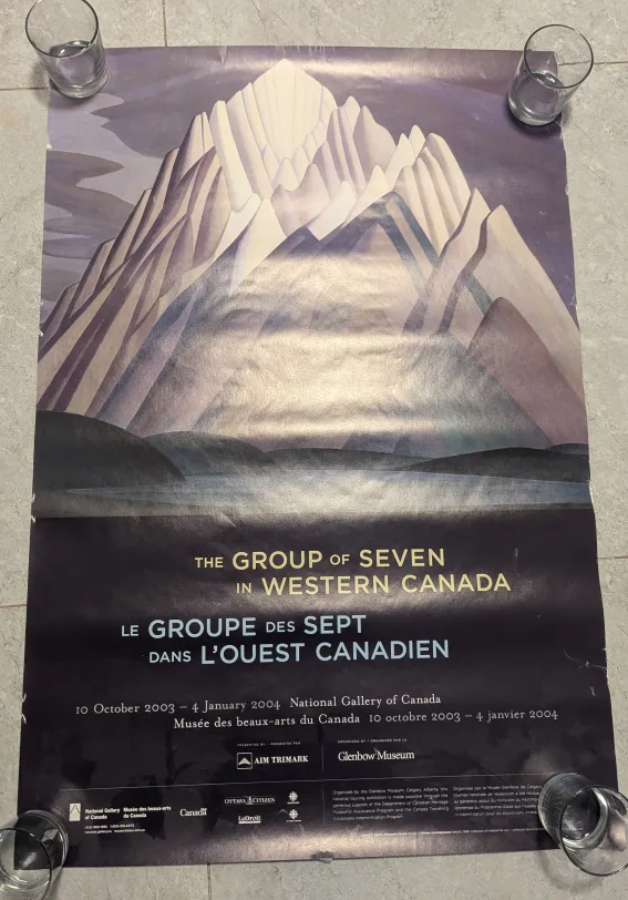 The Group of Seven in Western Canada Poster thumbnail