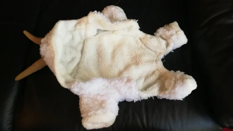 🐶🐱 Dog/Cat Plush Costume - Goat - Size Small image indicator(2)