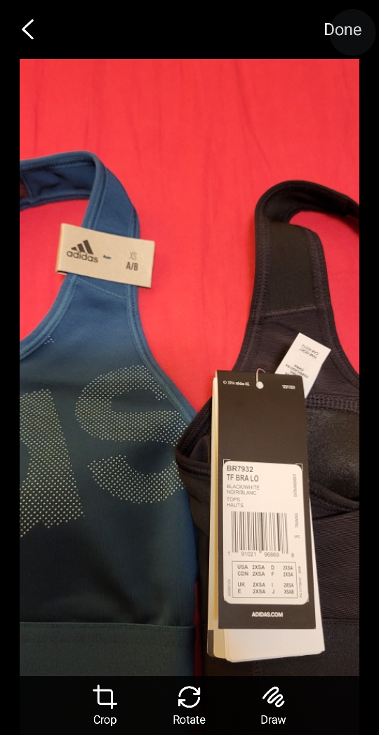 Adidas sports bras - photo 4