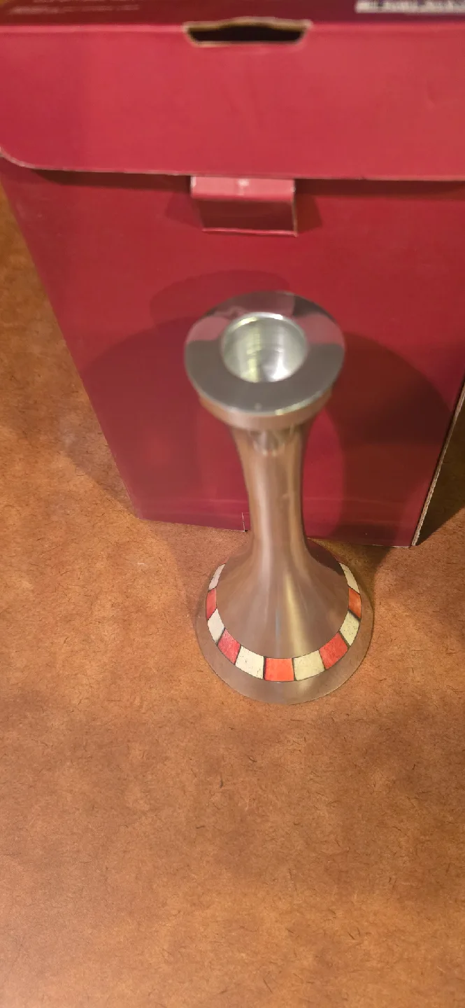 Mikasa Carnival Holiday Taper Candleholders Set of 2 image indicator(3)