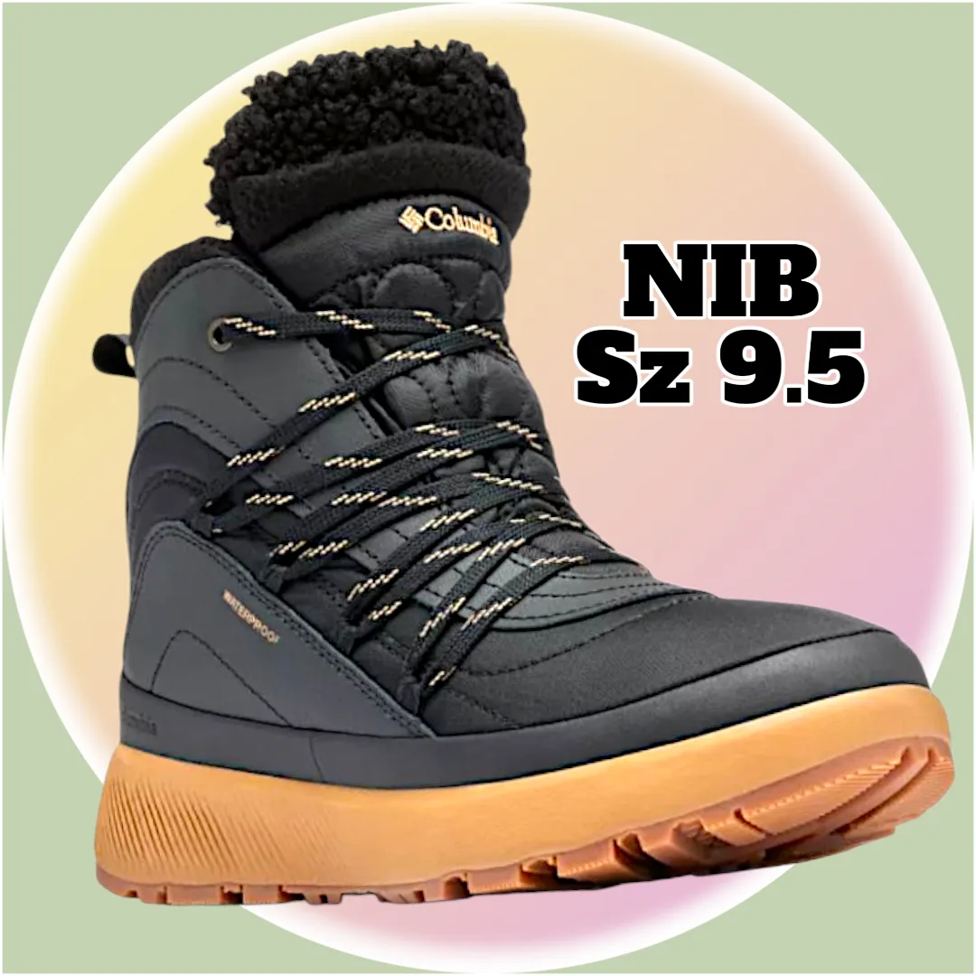 NIB  Sz 9.5 Columbia Red Hills Omni-Heat Ankle Winter Boots thumbnail