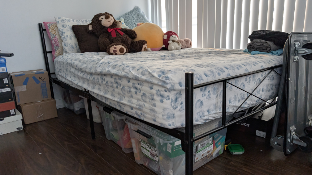 Double Bed and Mattress