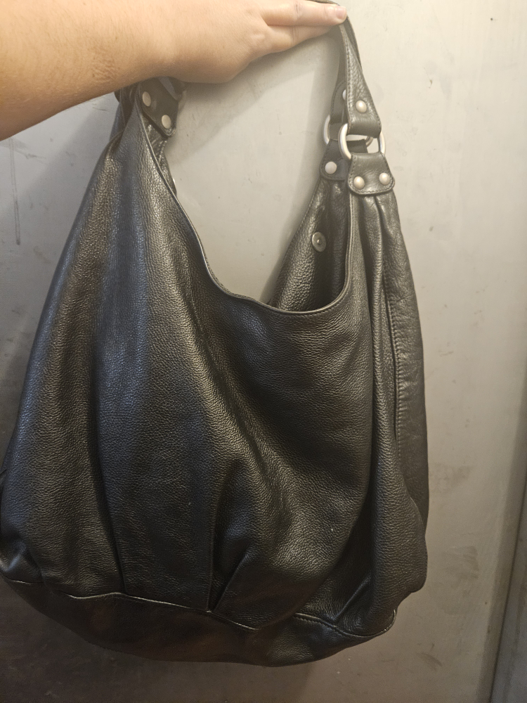 big leather hobo bag - photo 2