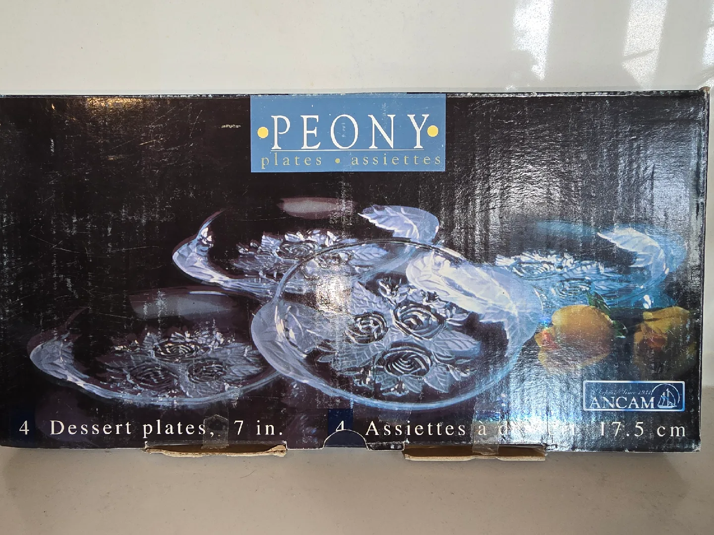 Peony Plates by Ancam - 4 Dessert Plates thumbnail