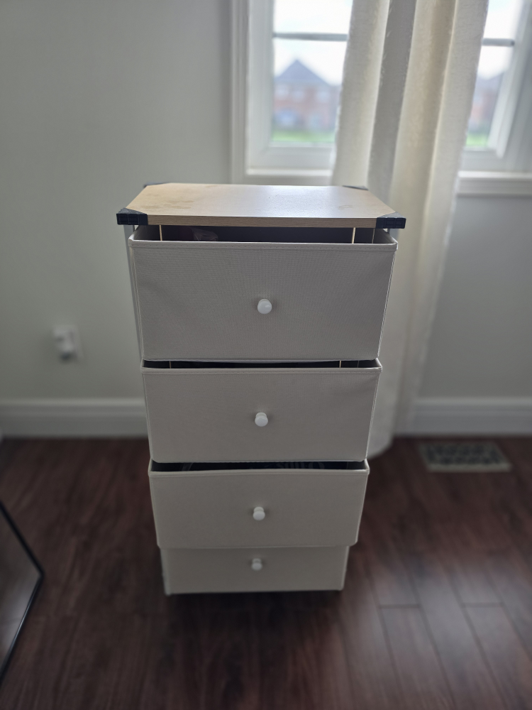SONGMICS 4-Drawer Dresser, White - photo 2
