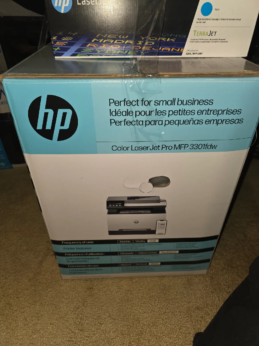 HP Color LaserJet Pro MFP 3301fdw Printer thumbnail
