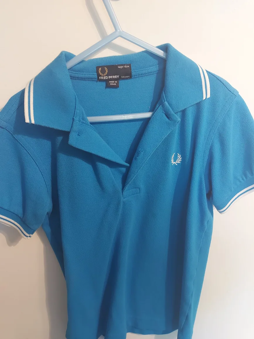 Fred Perry Polo Shirt - Size 5-6 Years thumbnail
