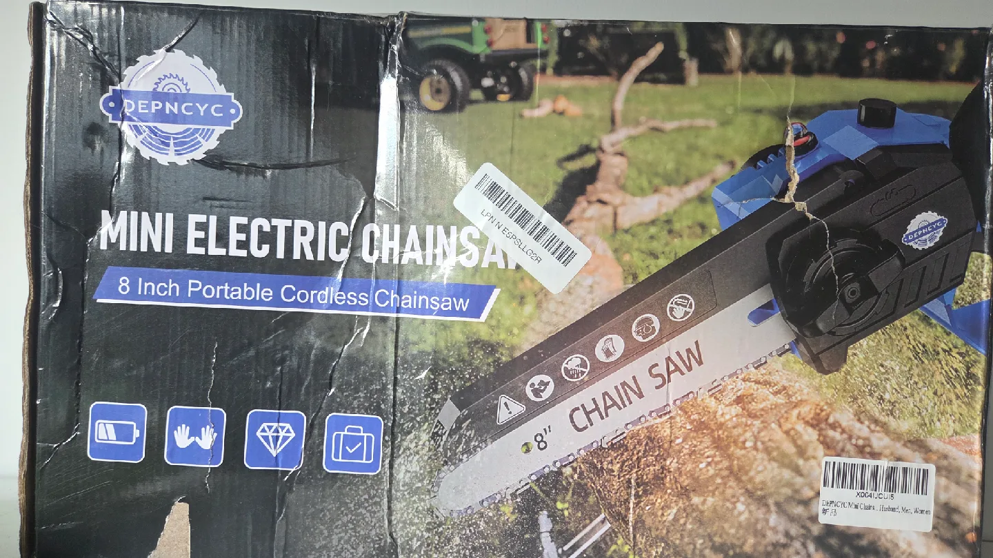 DEPNCYC Mini Electric Chainsaw - 8 Inch thumbnail