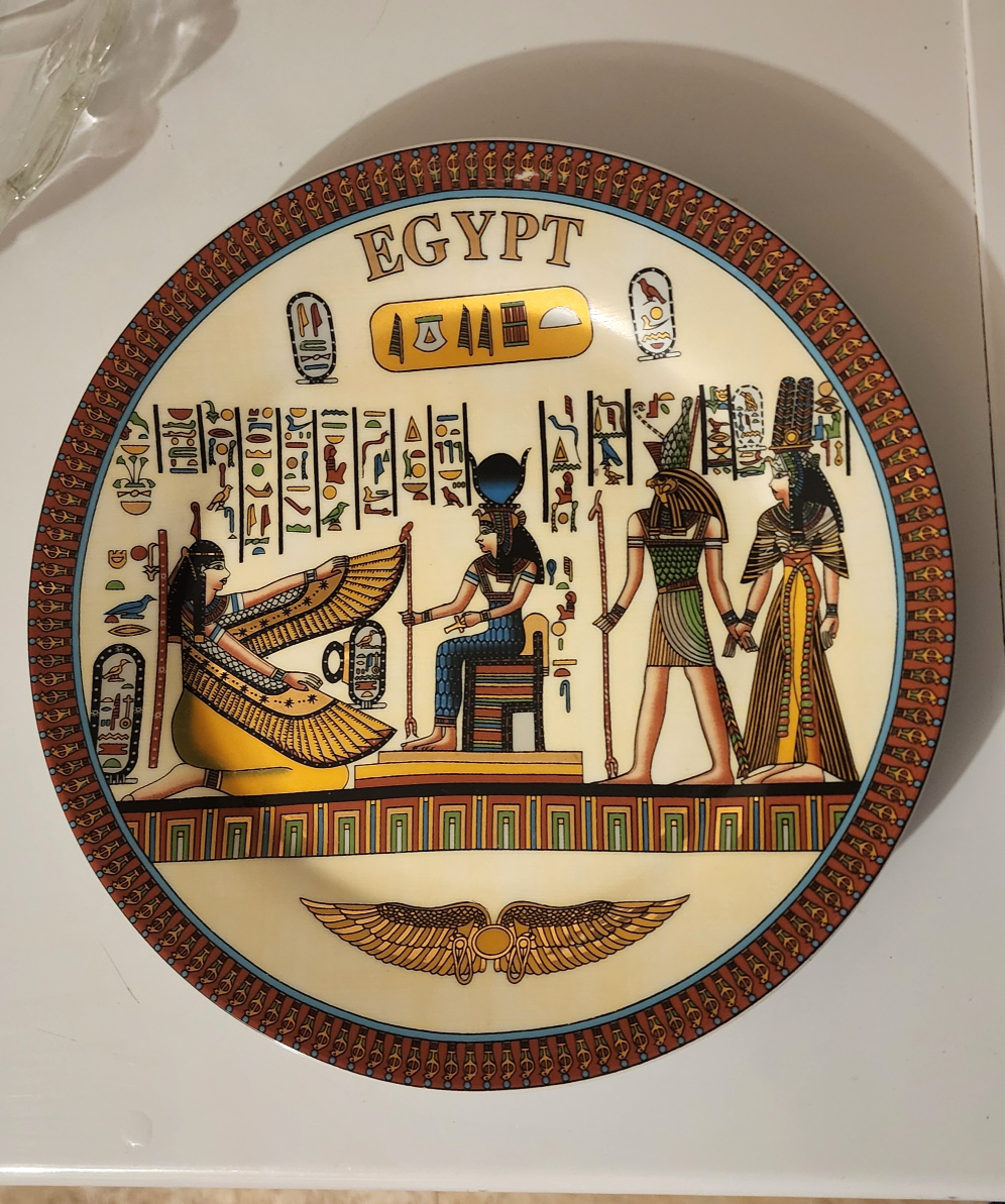 Egypt Decorative Plate