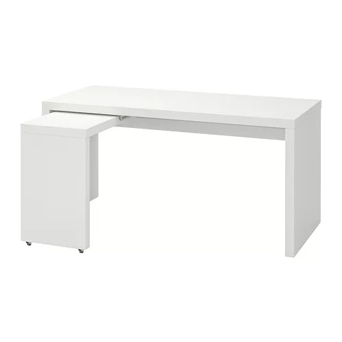 IKEA - MALM desk with pull-out panel - photo 5