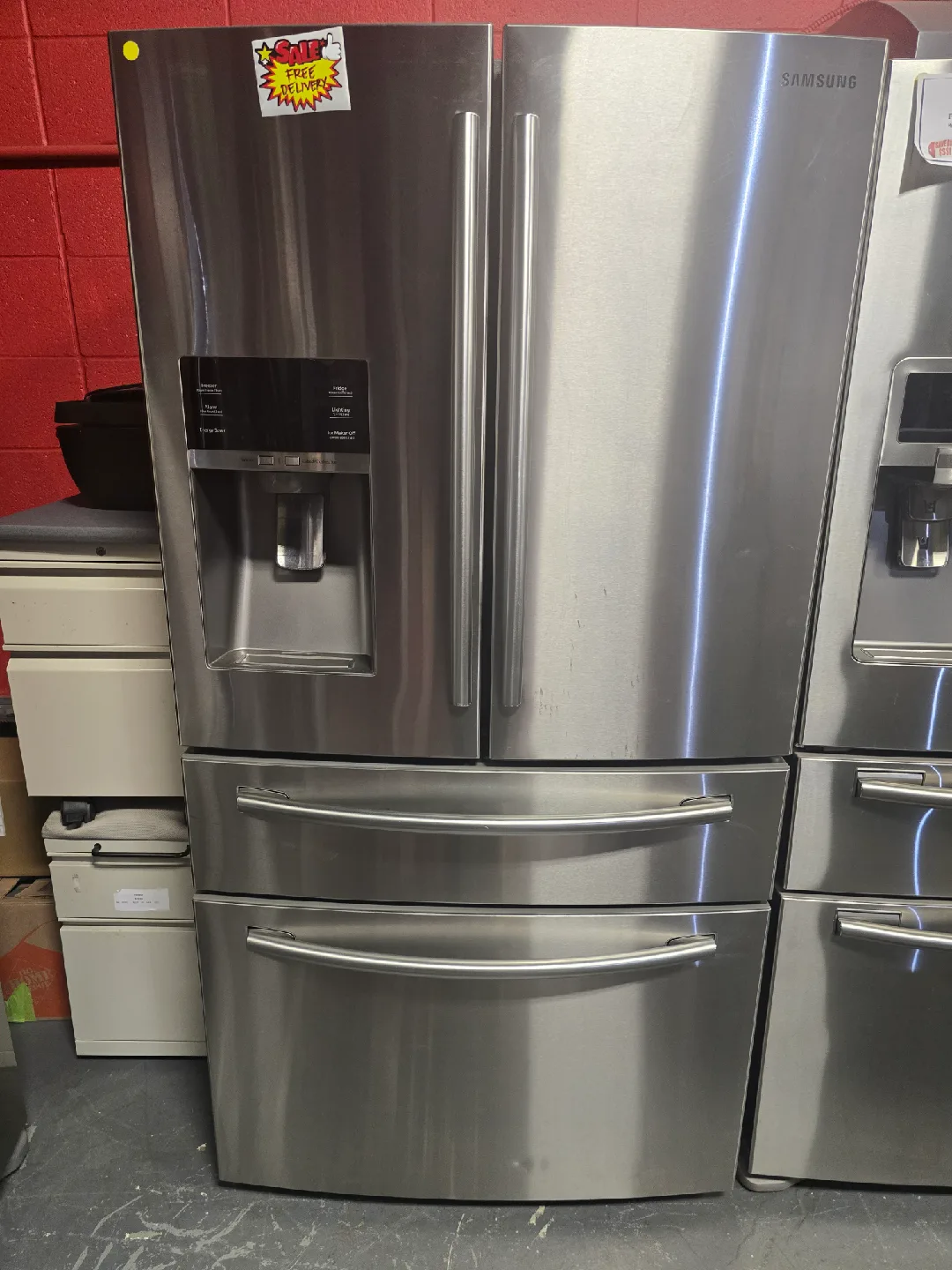 Samsung Stainless Steel French Door Fridge thumbnail