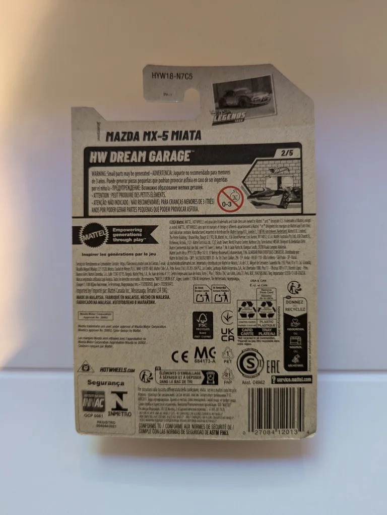 Hot Wheels Mazda MX-5 Miata image indicator(3)