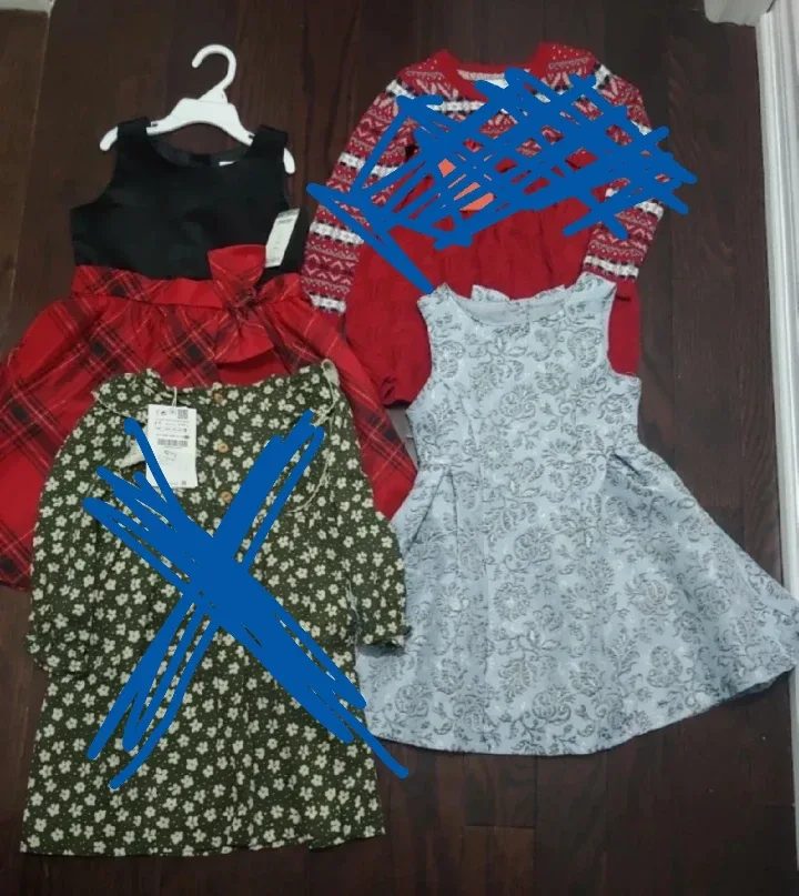 New Girls' Dresses! - size 4T $15 each thumbnail