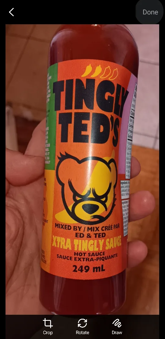 Tingly Ted's Xtra Tingly Hot Sauce - 249 mL thumbnail