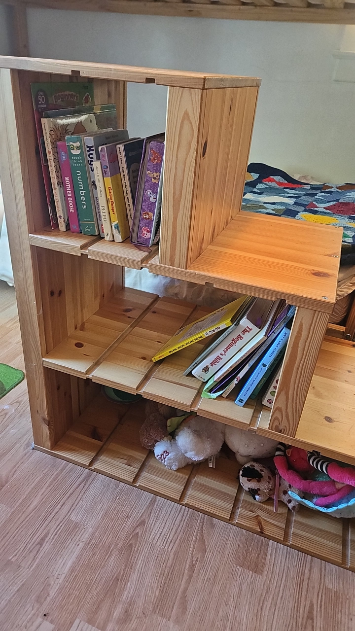Wooden Bunk Bed with Stairs - photo 3