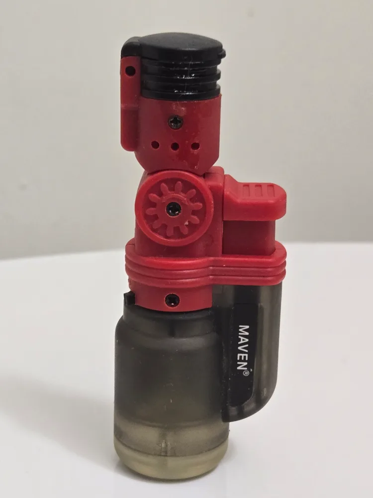 Maven Torch Lighter - Red & Black image indicator(2)