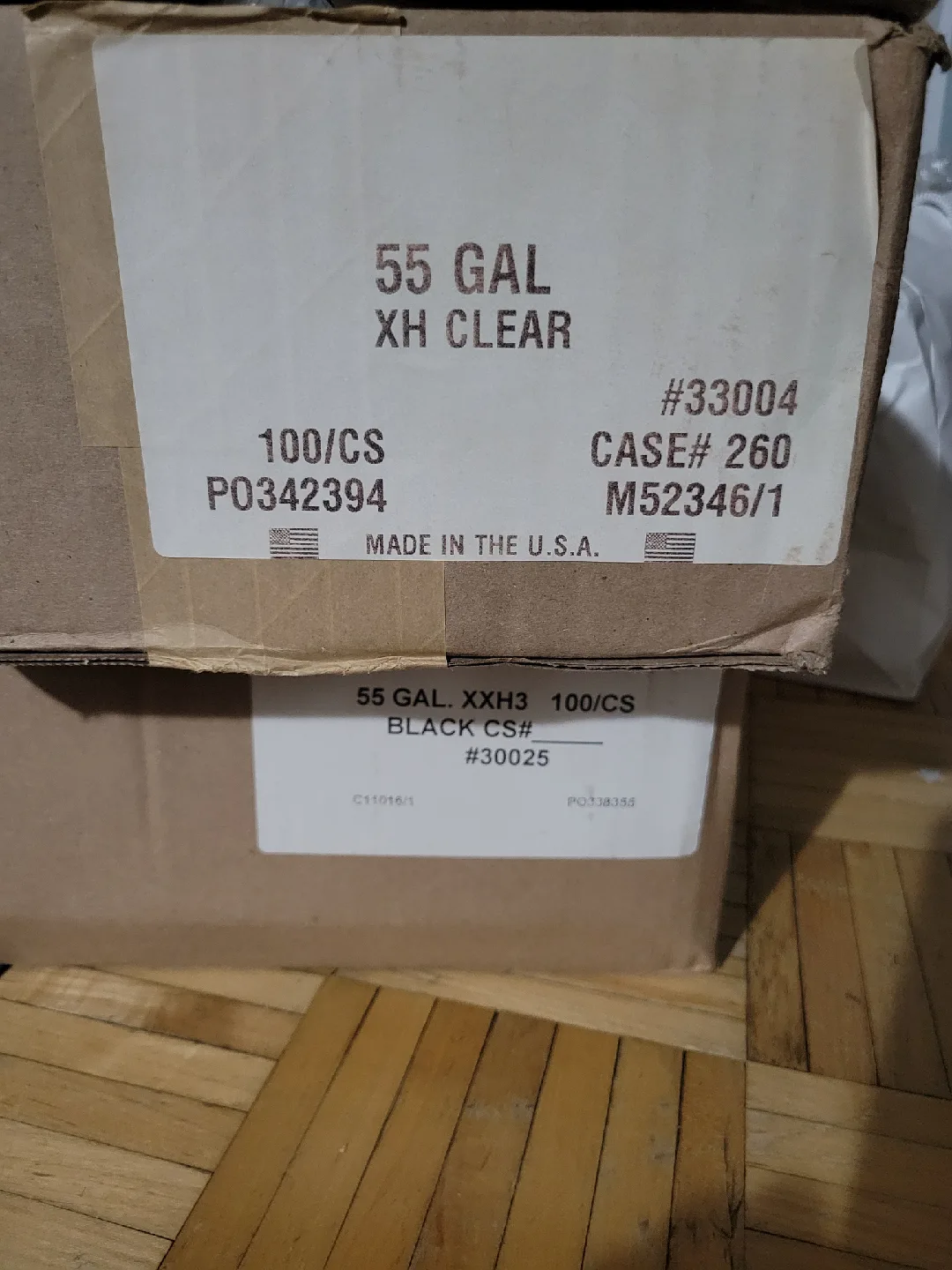 55 Gal XH Clear Container thumbnail