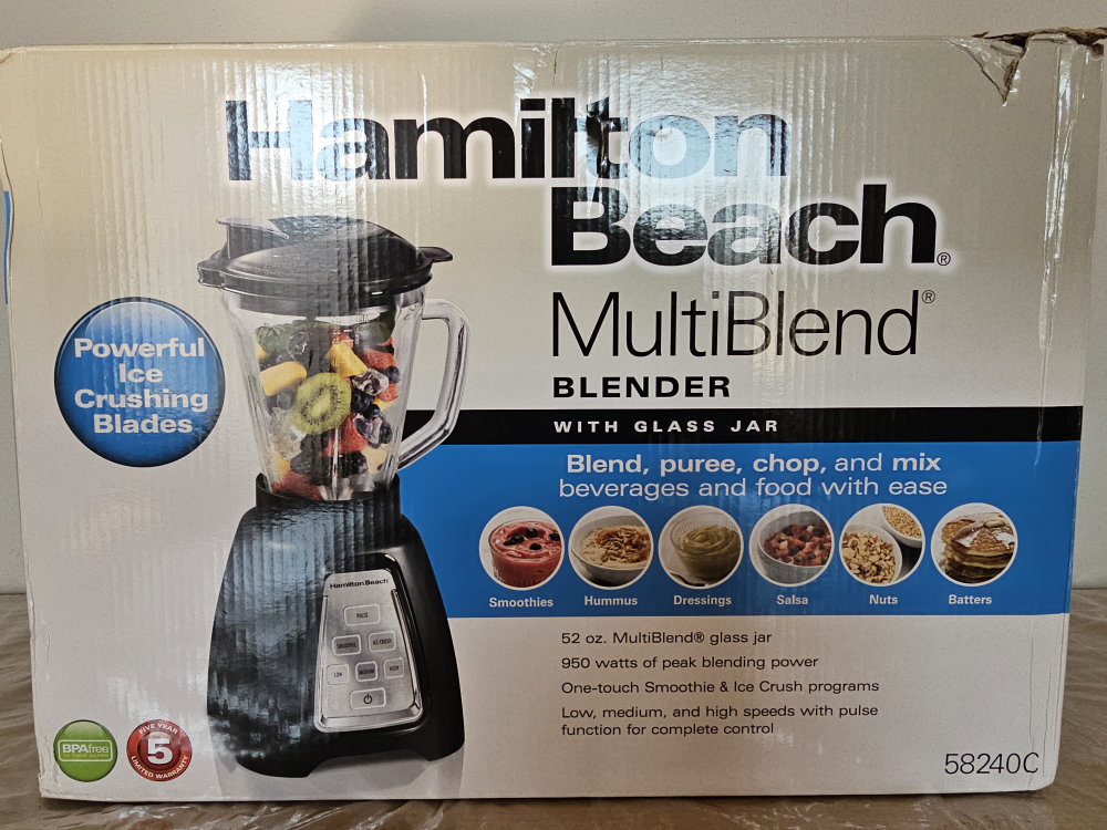 Hamilton Beach MultiBlend Blender