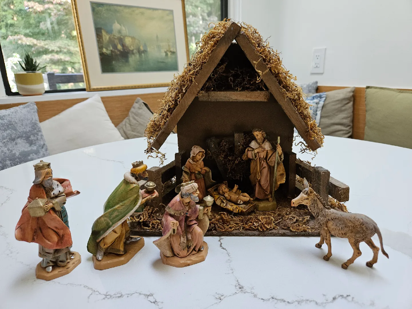 Christmas Decor Fontanini Nativity Set by Roman thumbnail