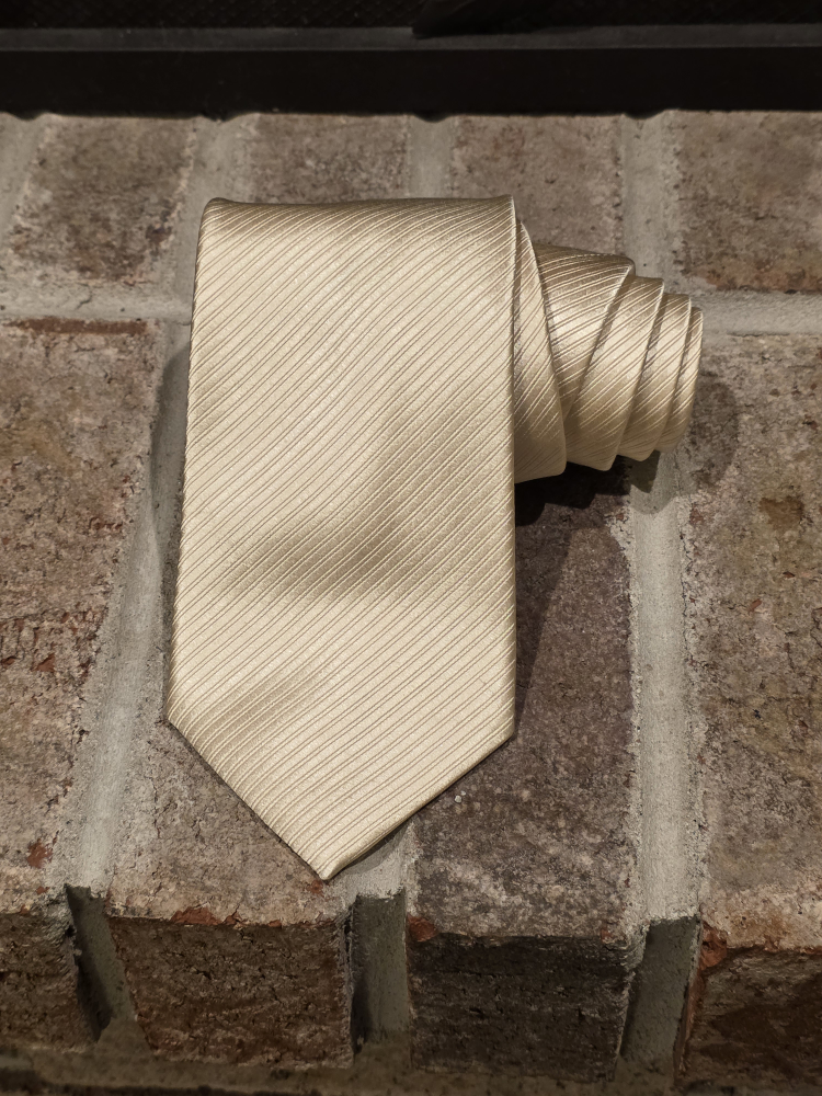 Black Brown 1826 Necktie - Gold - Like-New!