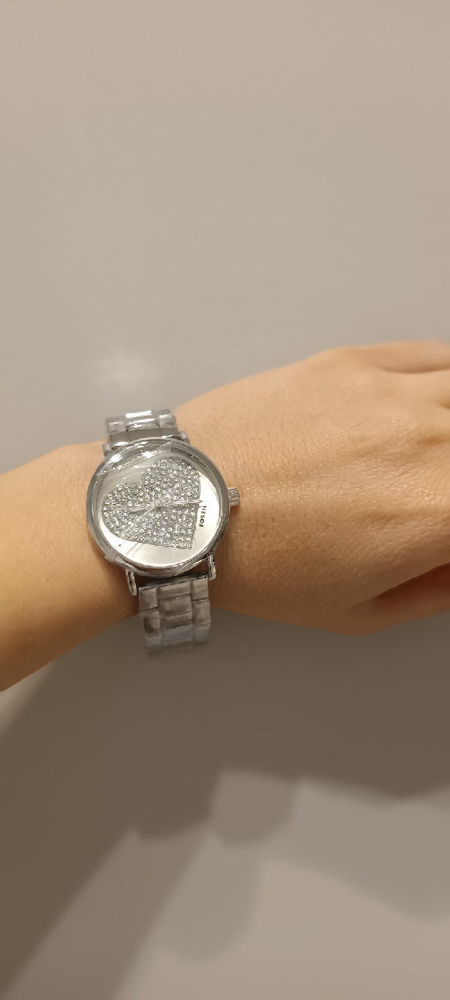 Fossil Women's Silver Heart Watch - photo 4