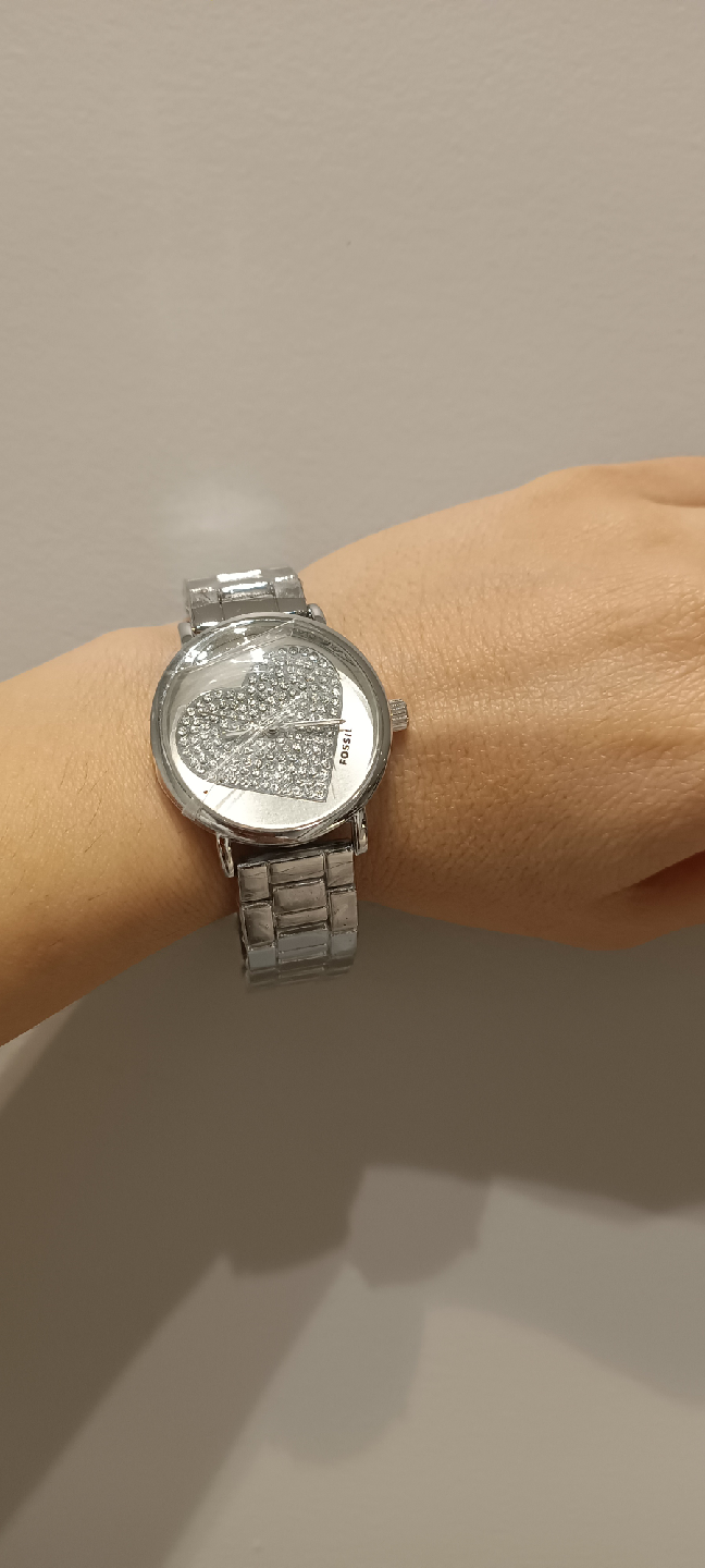 Fossil Women's Silver Heart Watch - photo 5