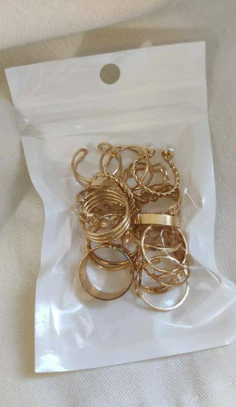 Gold Ring Set - New thumbnail