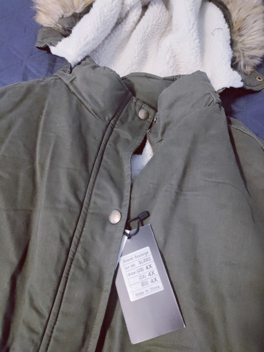 New Soularge 4X Olive Green Winter jacket - photo 2