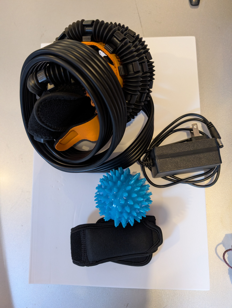 Updated version of hemiplegic rehabilitation robotic gloves - photo 3