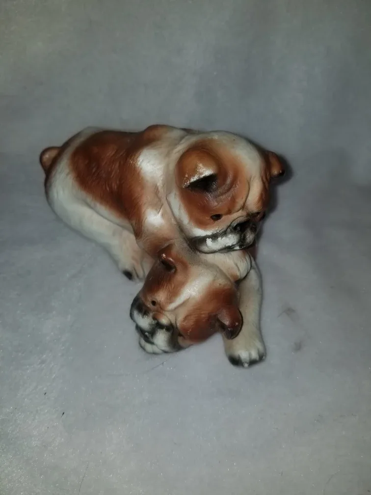 Vintage Bulldog Figurine thumbnail