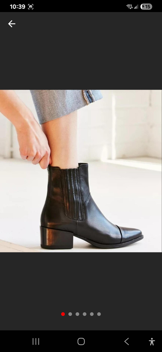 VAGABOND Marja leather boots