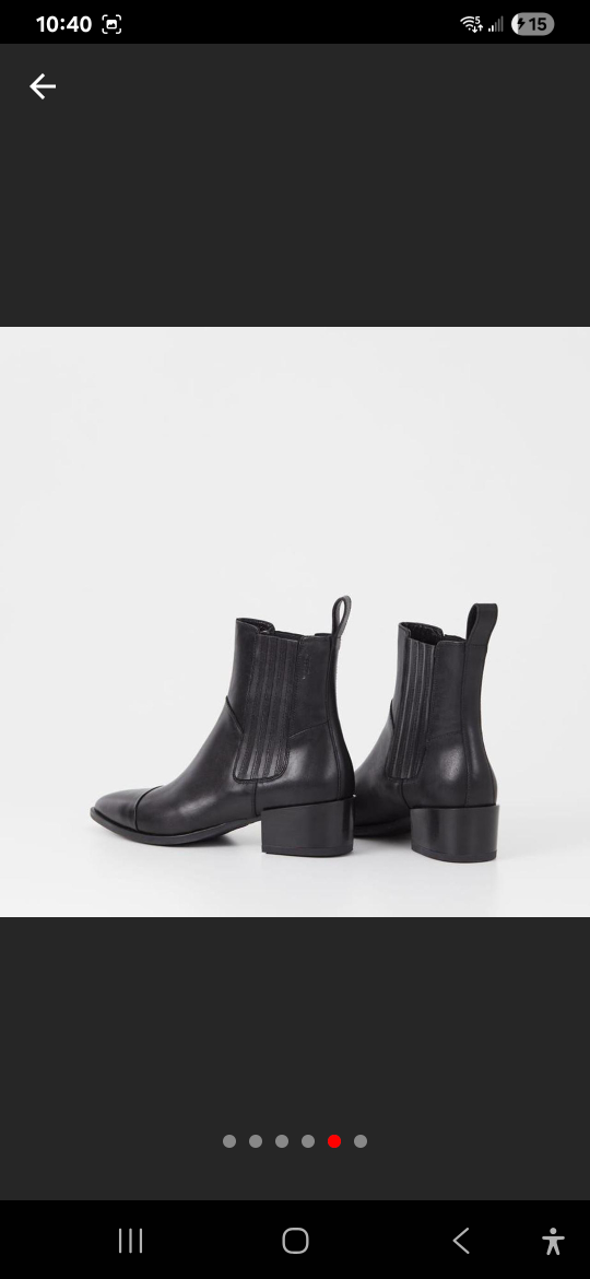 VAGABOND Marja leather boots - photo 4