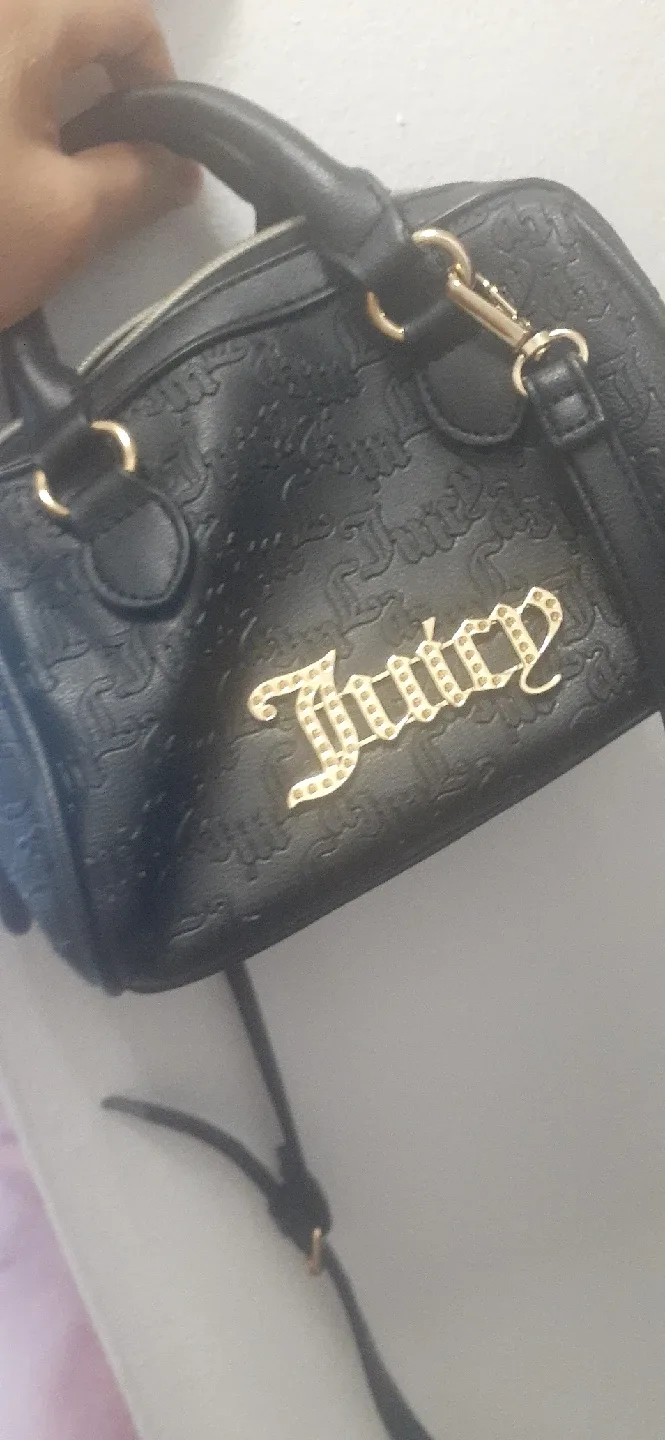 Juicy Couture Black Mini Barrel Bag thumbnail