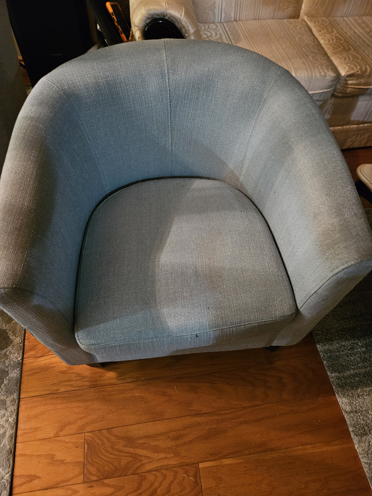 Light Blue Accent Chair