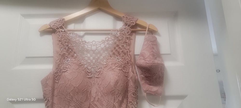 Pink Lace Top Maxi Dress - photo 5